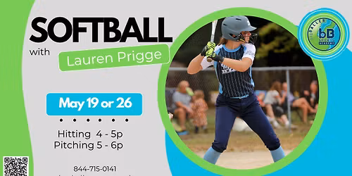 Softball Pitching Class with Coach Lauren!