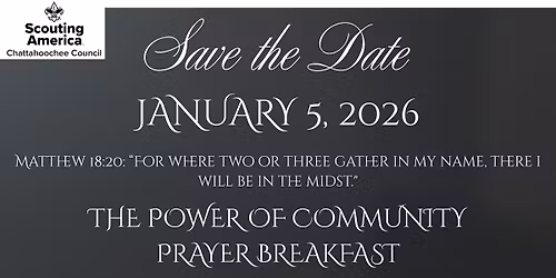 Scouting Community Prayer Breakfast