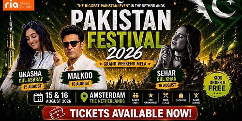 Pakistan Festival 2026 \u2013 Amsterdam Summer Mela