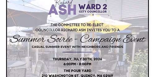 CTE Richard Ash - Summer Soiree