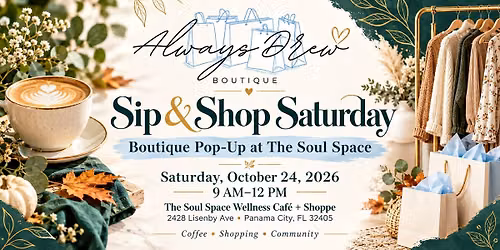 Sip & Shop Saturday with Shop Always Drew Boutique \ud83d\udecd\ufe0f\u2615