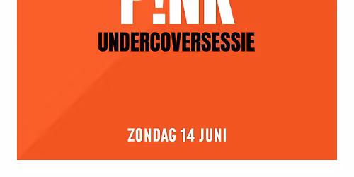 P!nk Undercoversessie | De Theaterbakkerij