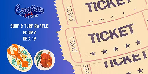 Surf & Turf - Holiday Meat Raffle!
