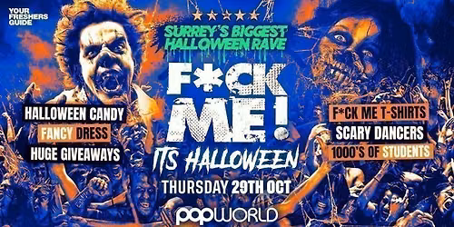 F*CK ME It's Halloween | Surrey Freshers 2026