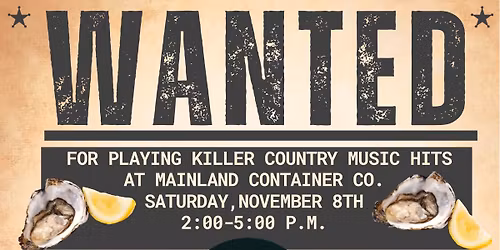 Paramount Junction Debut at Mainland Container Co. Oyster Roast