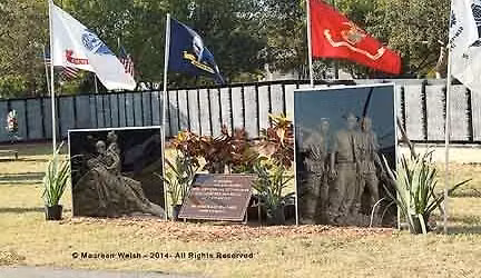 The Vietnam Traveling Wall Sponsored By "Middle Tennessee Veterans Coalition"