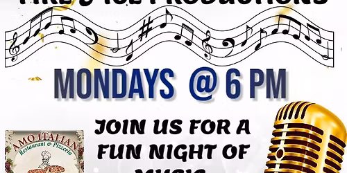 Monday Night Karaoke at Amo Pizzeria