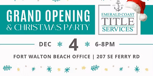 Grand Opening & Christmas Party
