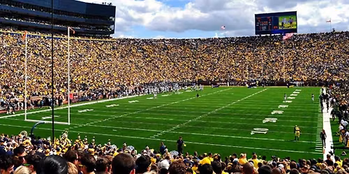 Purdue Boilermakers at Michigan Wolverines Football at Michigan Stadium