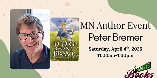 MN Author Event: Peter Bremer