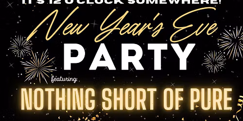 Nothing Short of Pure New Years Eve Party at LITTLE VILLAGE 
