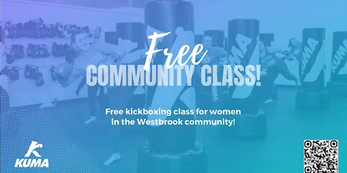 Free Kickboxing Class for the Westbrook Community \ud83e\udd4a\ud83d\udd25
