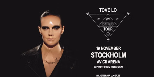 Tove Lo | Avicii Arena, Stockholm
