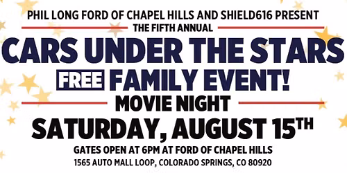 Cars Under the Stars FREE Family Movie Night