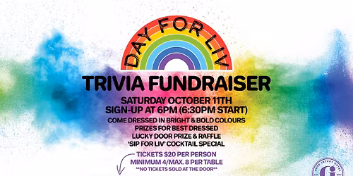 Day for Liv Trivia Fundraiser @ The GI