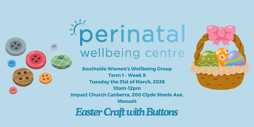 Southside Women's Wellbeing Group - Easter Craft with Buttons