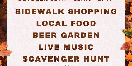 Middleboro Fall Market Day!