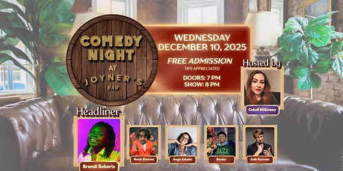 Comedy Night at Joyner's Bar