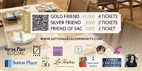 ANNUAL FALL SOCIAL GALA 50TH ANNIVERSARY OF SUTTON AREA COMMUNITY