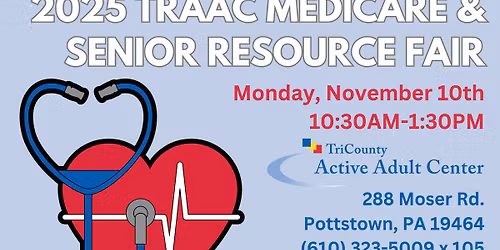 2025 TriCounty Active Adult Center Medicare & Senior Resources Fair