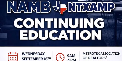 NTXAMP Annual Continuing Education