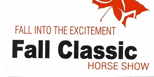 Kentucky Fall Classic Horse Show