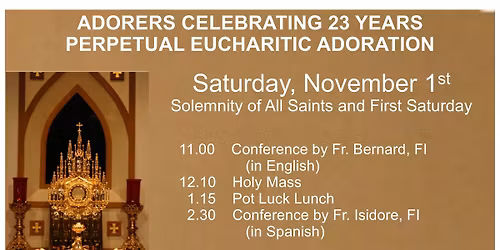 23rd Anniversary of the Perpetual Eucharistic Adoration (PEA) Program