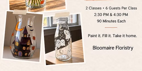 SPOOKY BOUQUET-MAKING CLASS