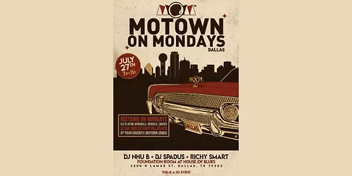 Motown on Mondays