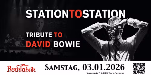 Station to Station - a tribute to DAVID BOWIE