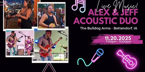 Alex & Jeff (from The Happy Hours) Return to The Bulldog Arms