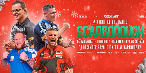 A night at the darts - Scarborough 2026