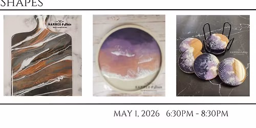 Resin Art Ocean Wave \u2013 Trays and Shapes