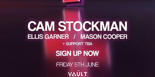 Med Records present; Cam Stockman at the vault in Bournemouth.