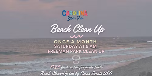 BEACH CLEAN UP: Freeman Park