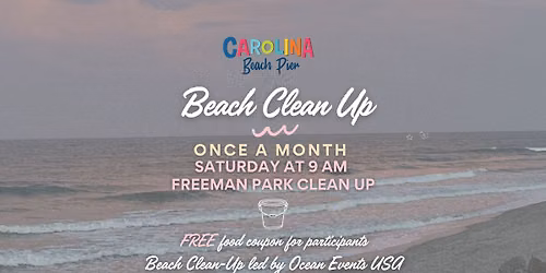 BEACH CLEAN UP: Freeman Park