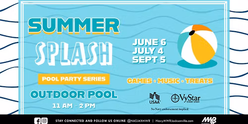 Summer Splash Pool Party July