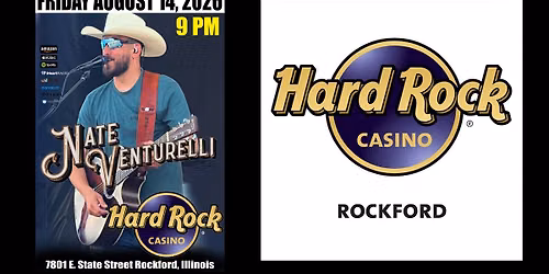Nate Venturelli at Hardrock Casino Rockford