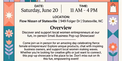 Women's Small Business Pop-up Showcase