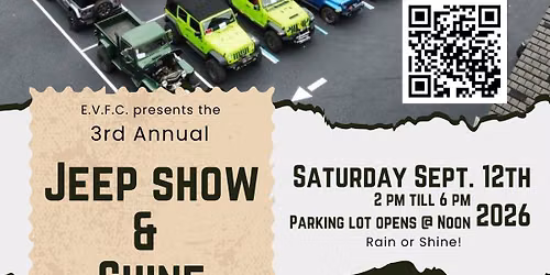 3rd Annual Jeep Show and Shine