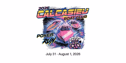 2026 Calcasieu Boat Club Poker Run