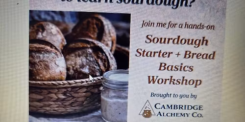Sourdough basics  workshop 