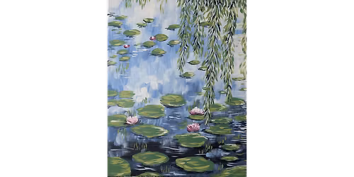Monet Inspired Lilies - Paint and Sip in Boston | Classpop!\u2122