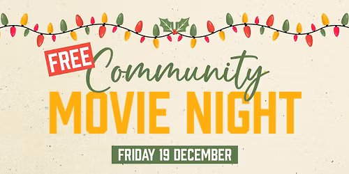 FREE Community Movie Night