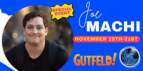 Special Event - Joe Machi