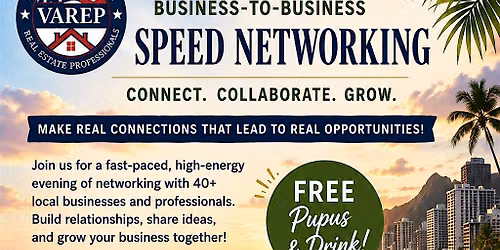Speed Networking with pupus and drinks!