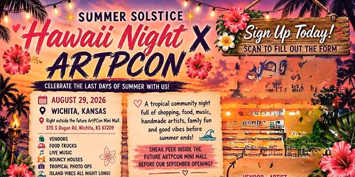 Summer Solstice Hawaii Night X ArtPCon 2026