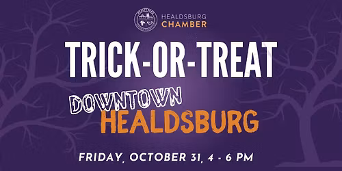Trick-or-Treat Downtown Healdsburg