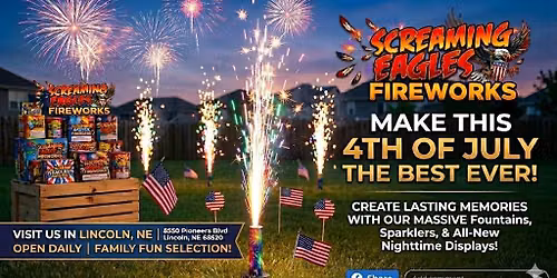 Screaming Eagles Fireworks Tent