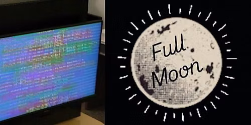 Full Moon with "The Qube"